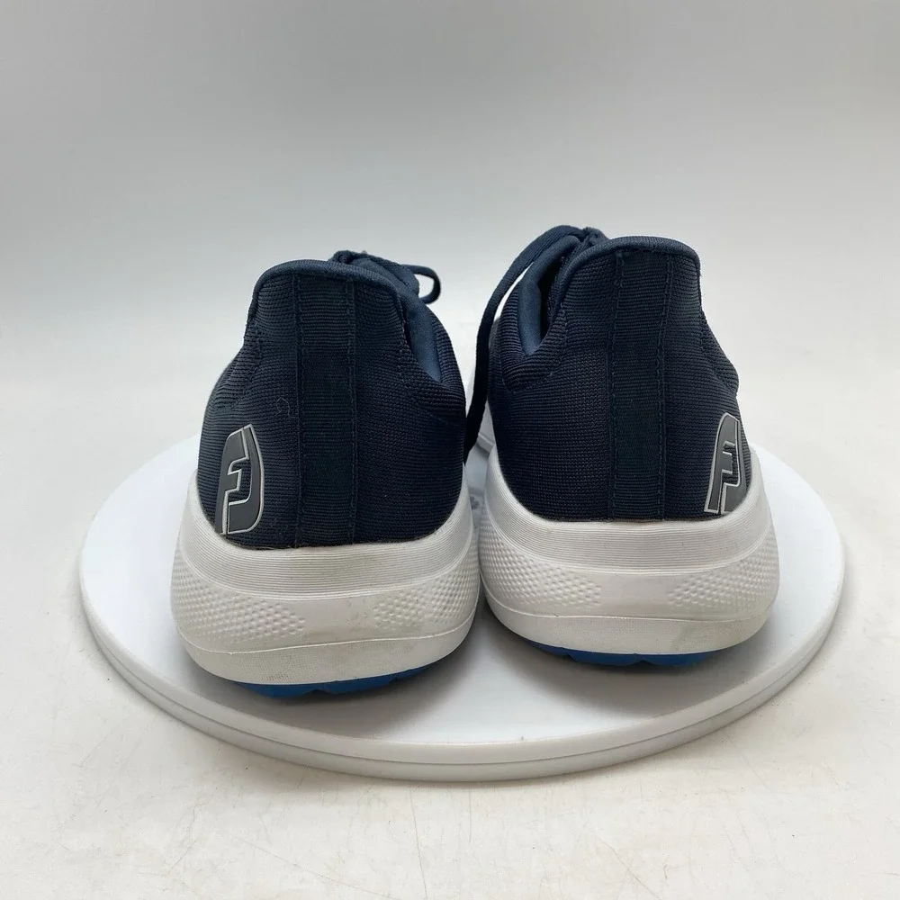 FootJoy Shoes Mens 8.5‎ M Flex Spikeless Golf Navy Blue Lightweight Mesh 56140
